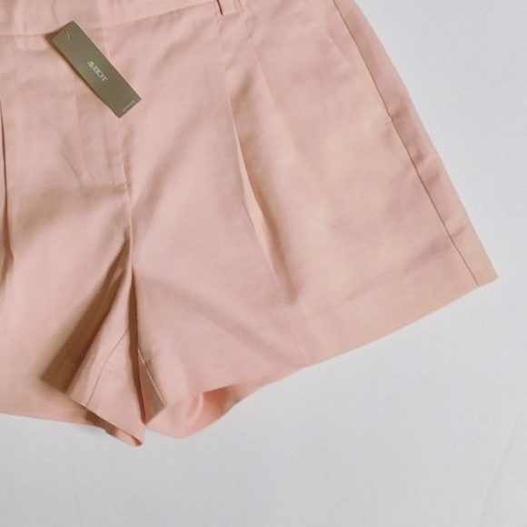 NWT!! J. CREW Lucia Short Stretch Linen Blend Ballet Slipper Pink Shorts Size 4 - Picture 5 of 16